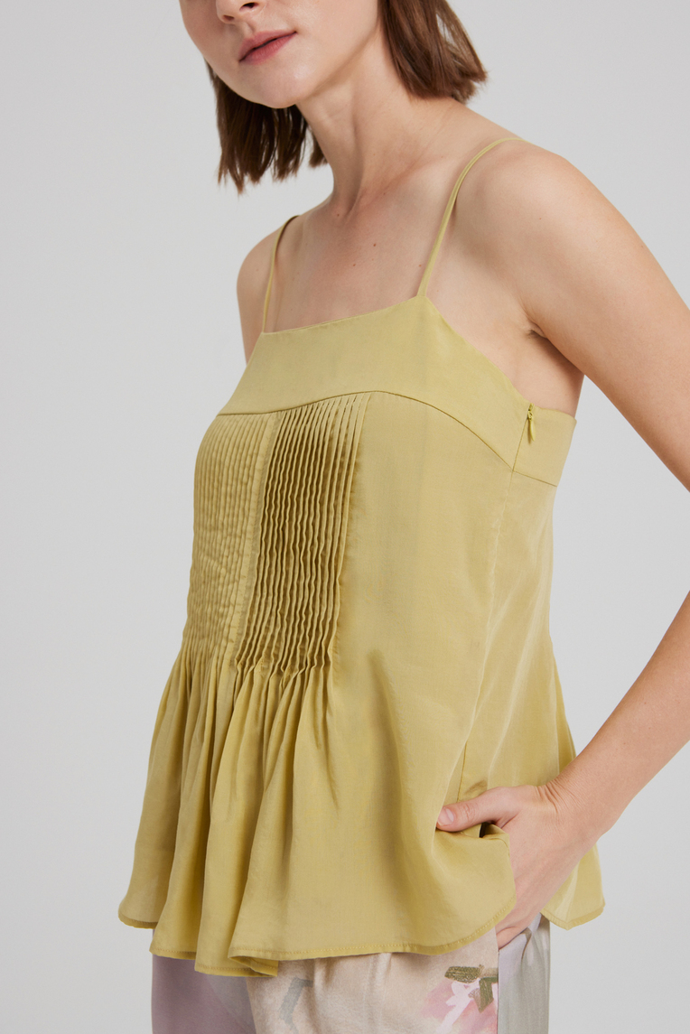 Lyocell Pintuck Cami Top