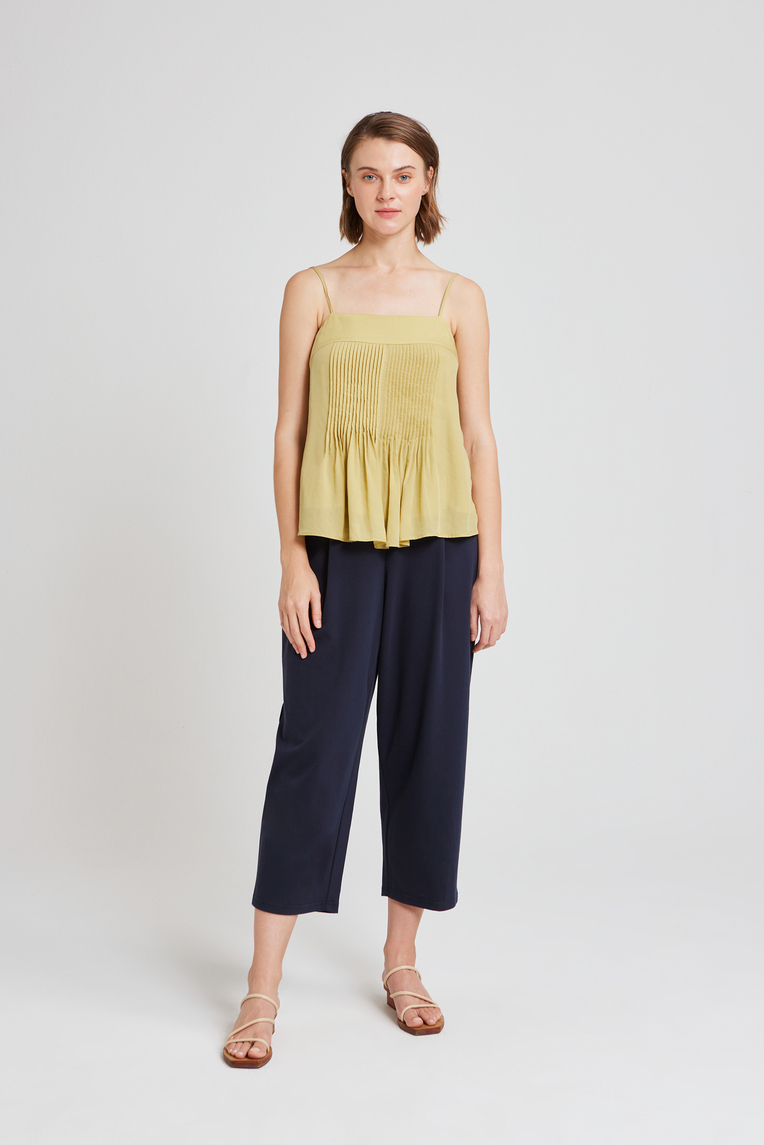 Lyocell Pintuck Cami Top