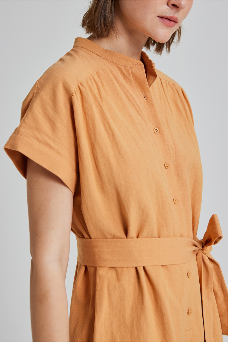 Button-Down Boxy Romper