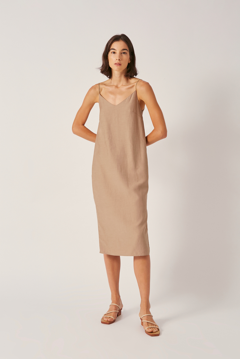 Linen Slip Dress 