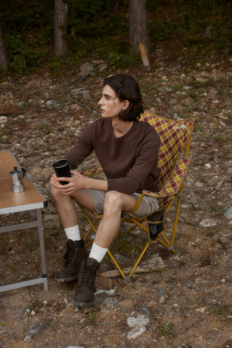 Crew-Neck Knit Jumper