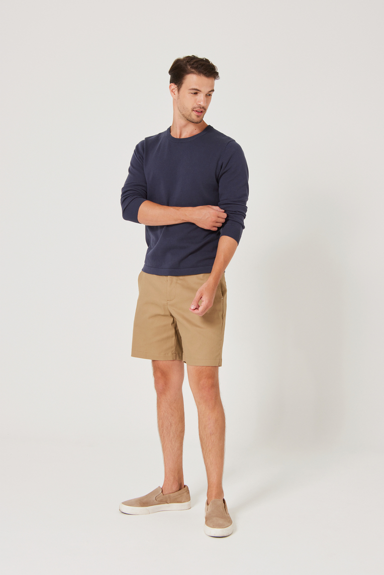 Crew-Neck Knit Jumper