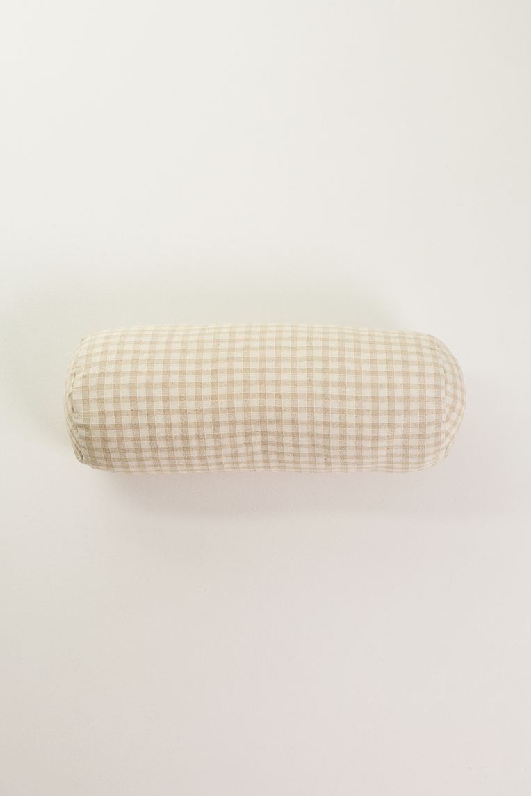 Checkered Mini Bolster Cover