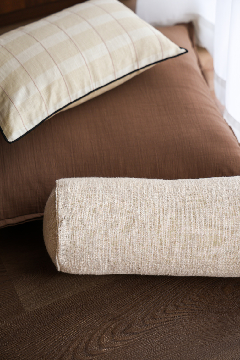 Textured Mini Bolster Cover