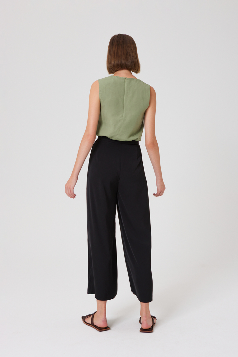 Relaxed Full-Length Pants