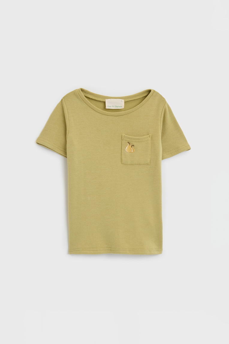 Savour Embroidered Pocket Tee
