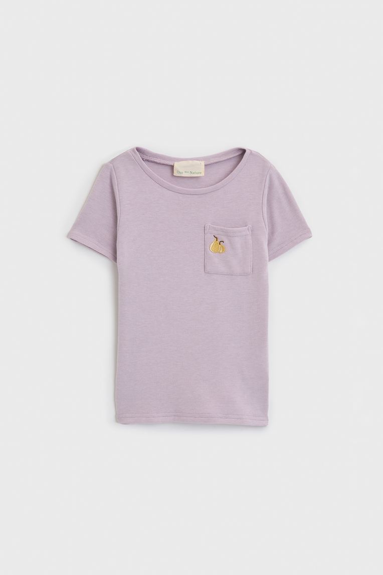 Savour Embroidered Pocket Tee