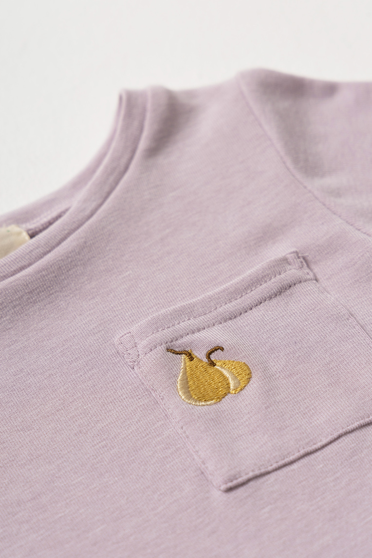 Savour Embroidered Pocket Tee