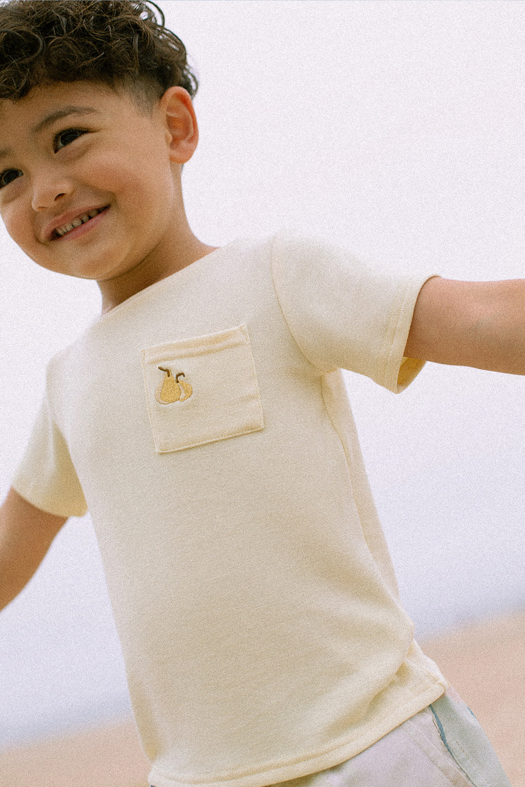 Savour Embroidered Pocket Tee