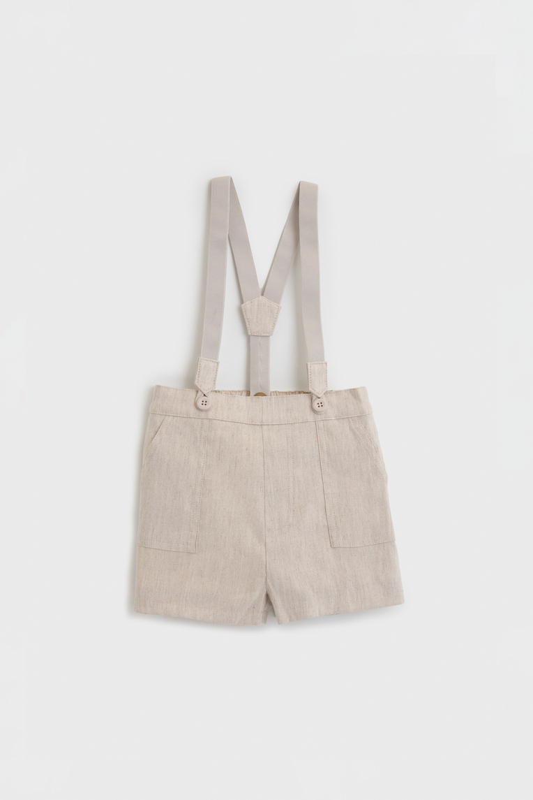Linen Button Suspenders