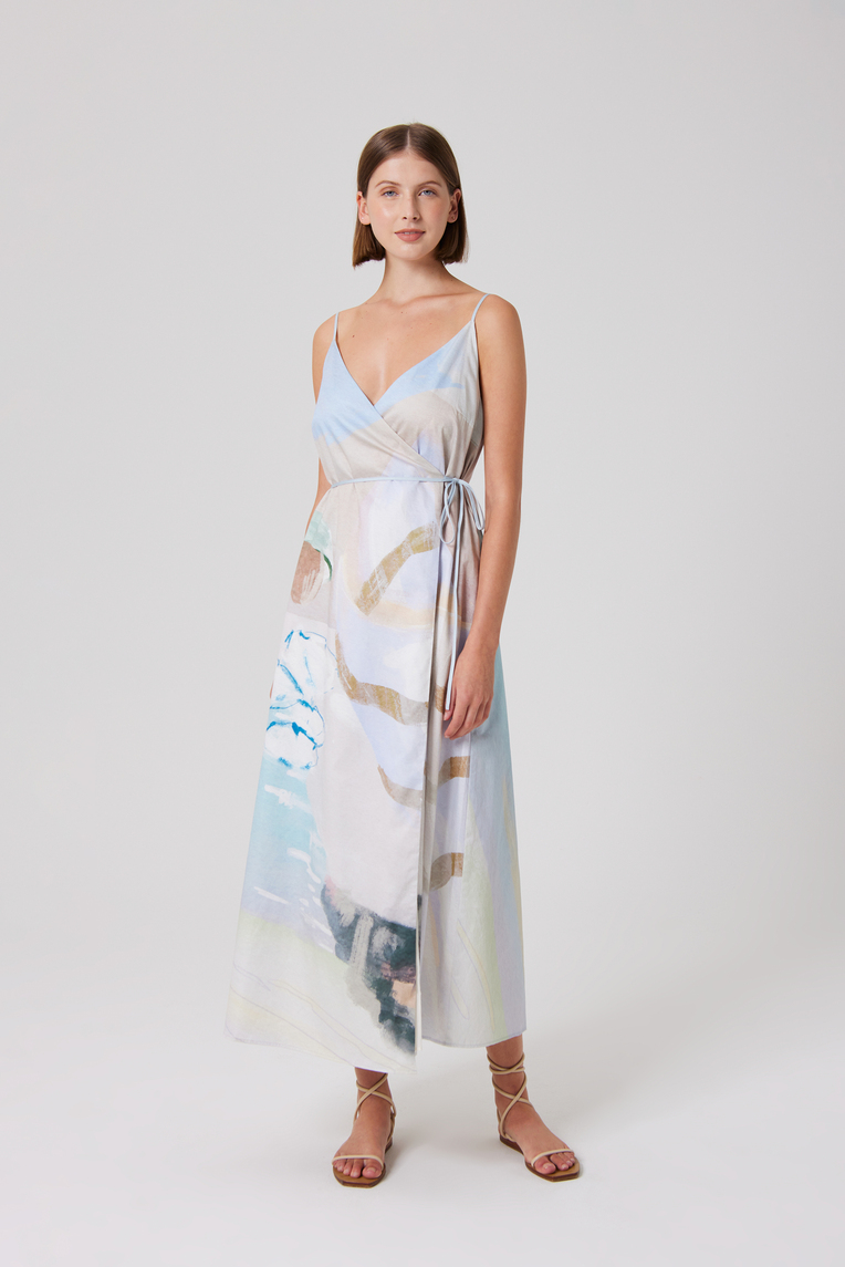 Savour Cami Wrap Dress