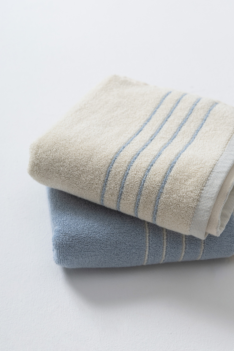 Striped Cotton Hand Towel