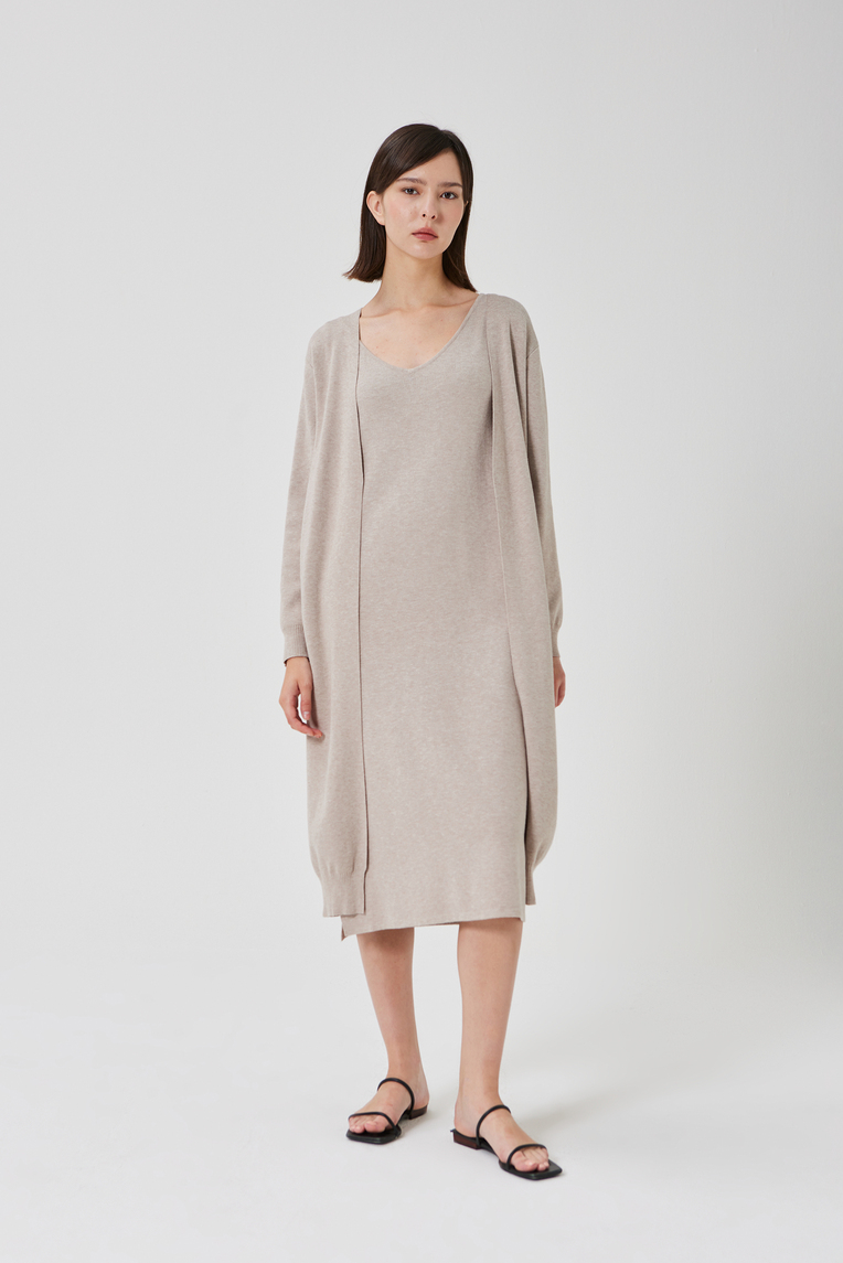 Longline Duster Knit Cardigan