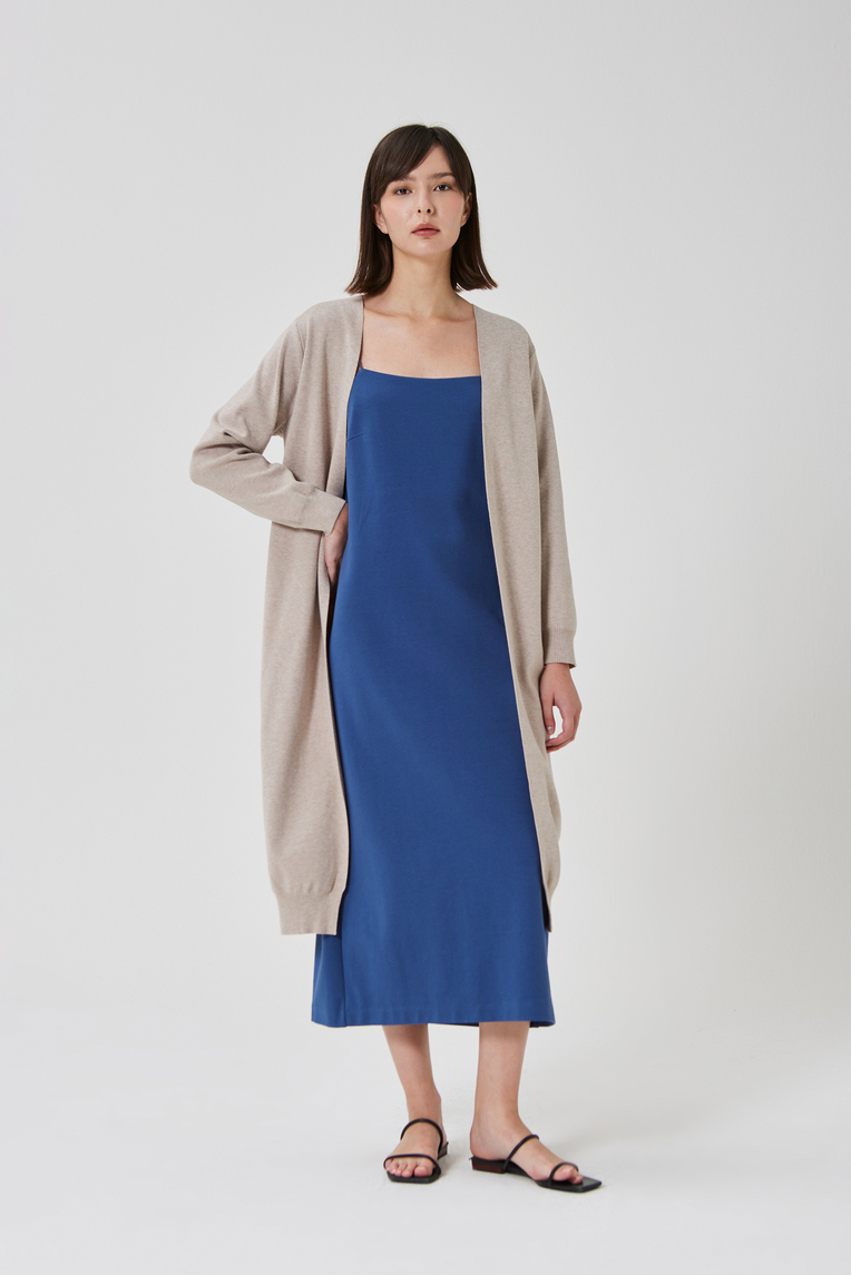 Longline Duster Knit Cardigan