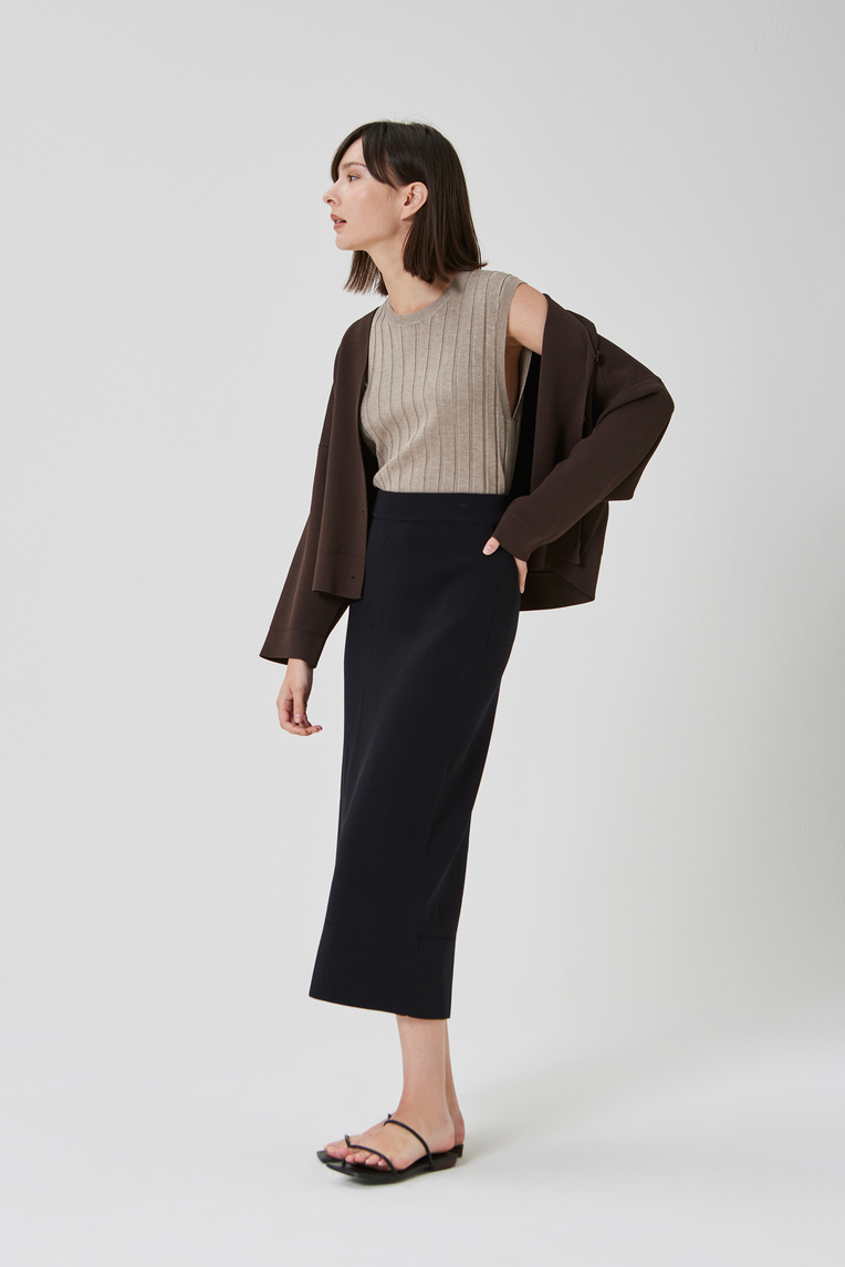 Soft Ribbed Knit Top