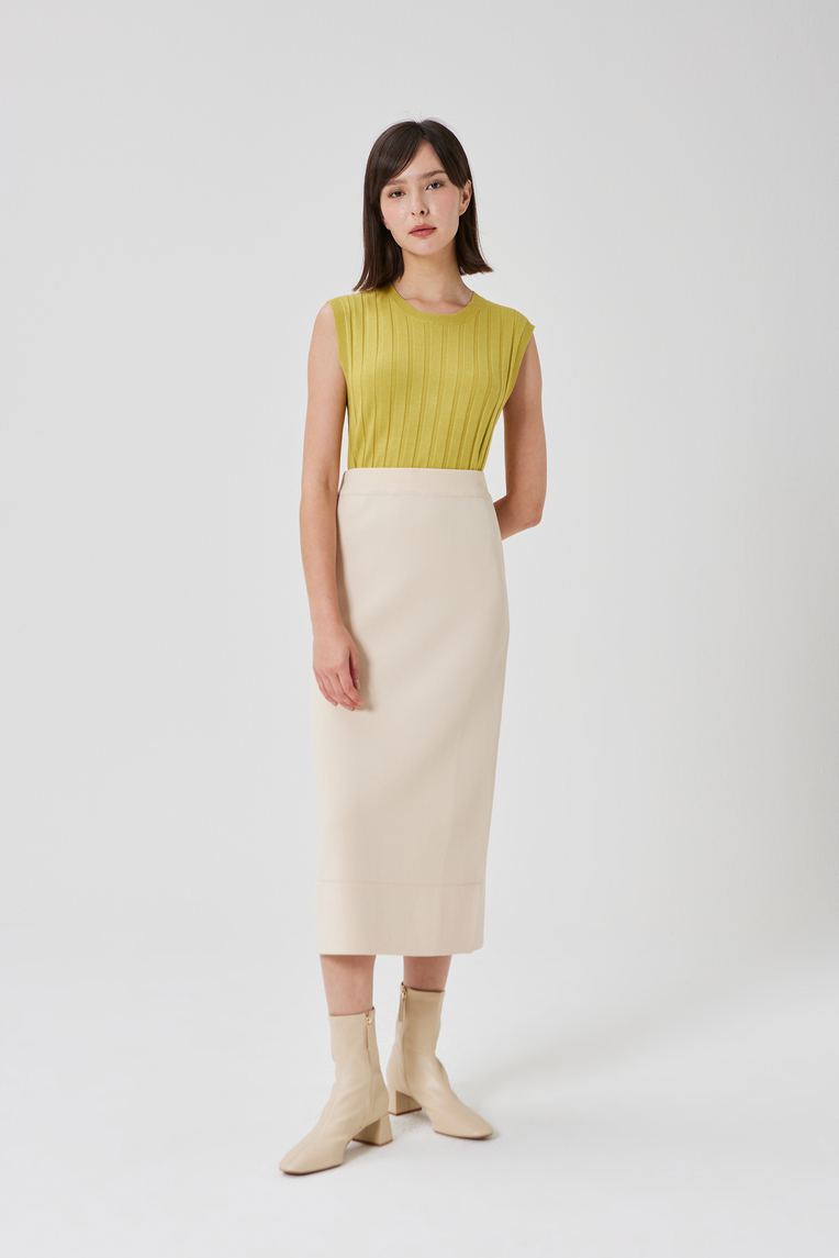 Soft Ribbed Knit Top