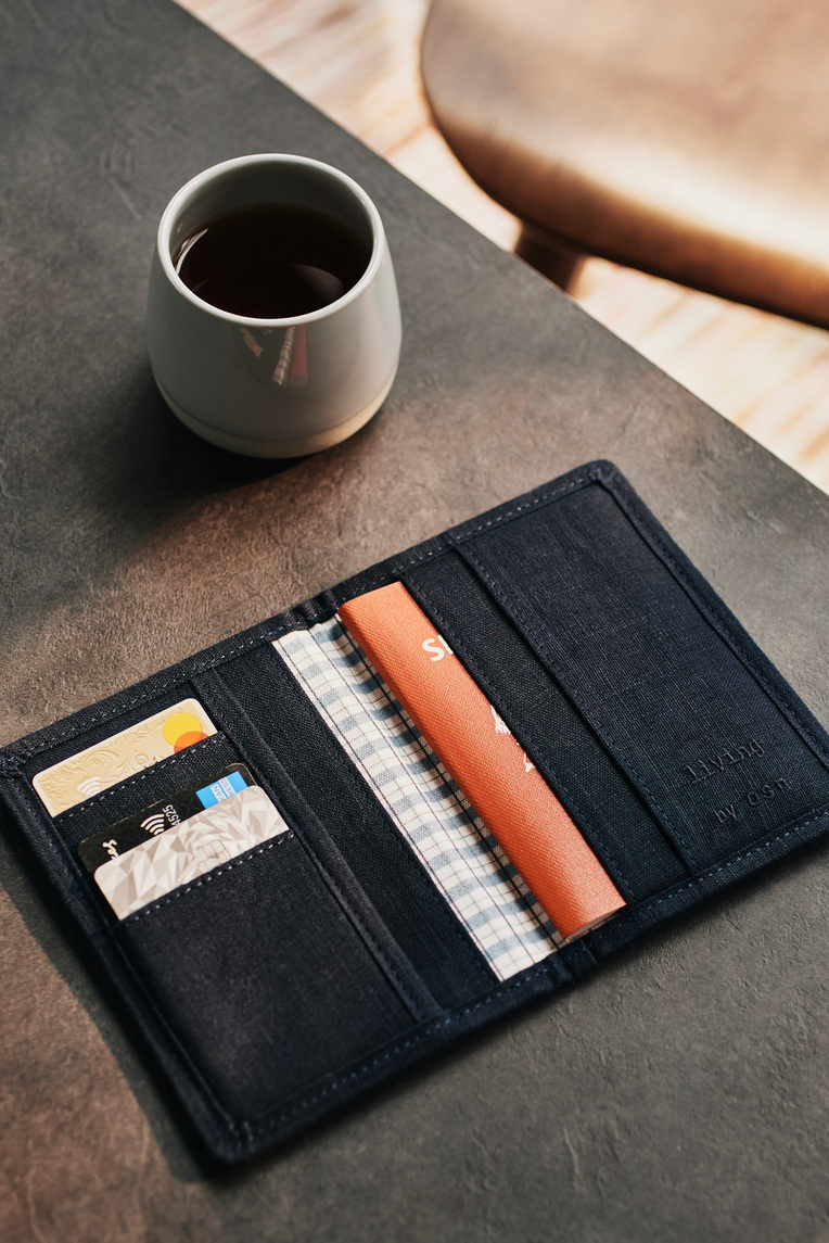 Linen Passport Cover