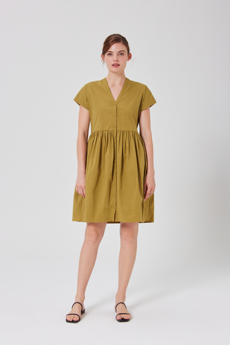 Cotton Shift Dress
