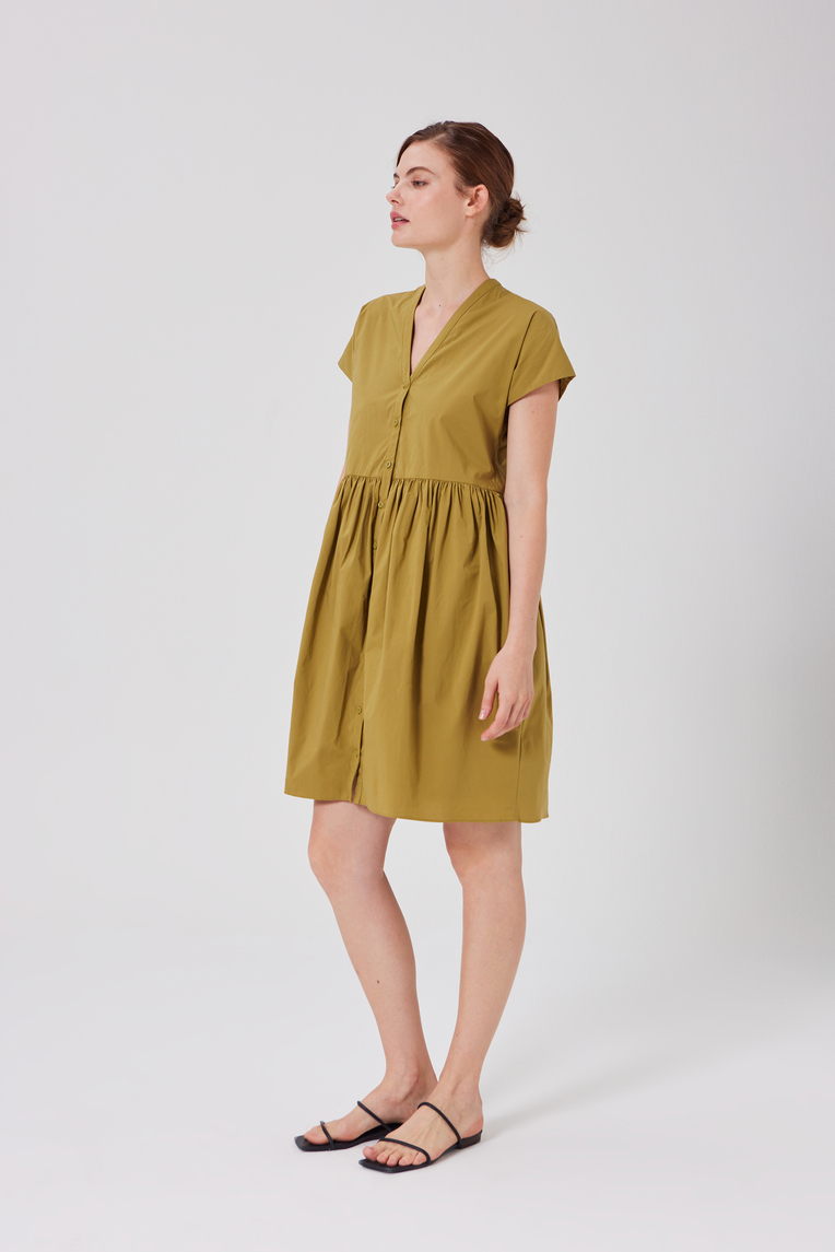 Cotton Shift Dress