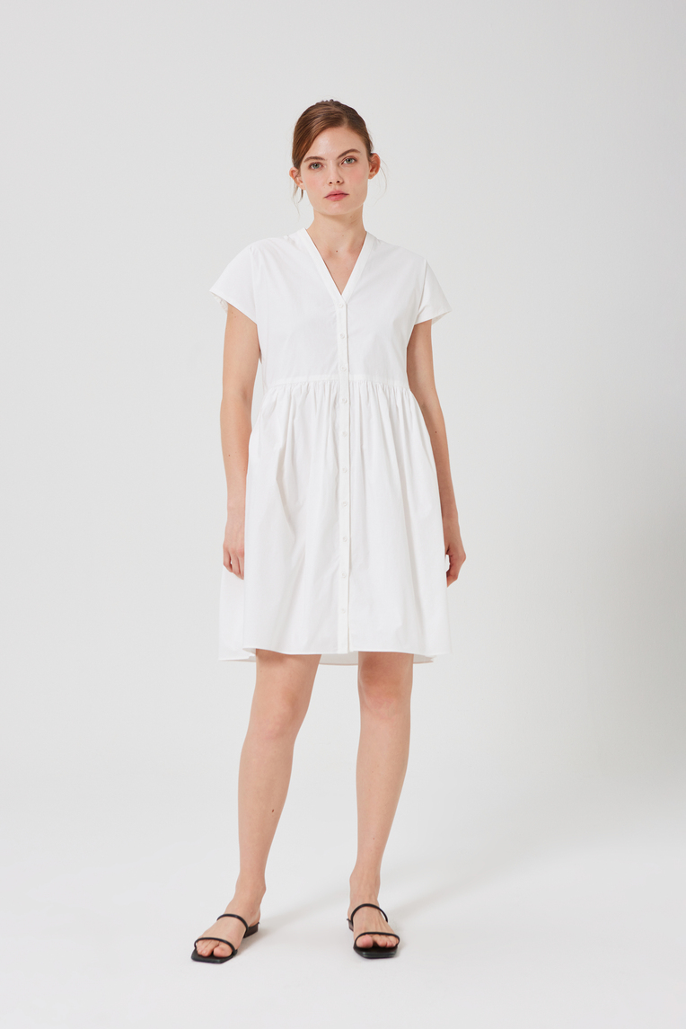 Cotton Shift Dress