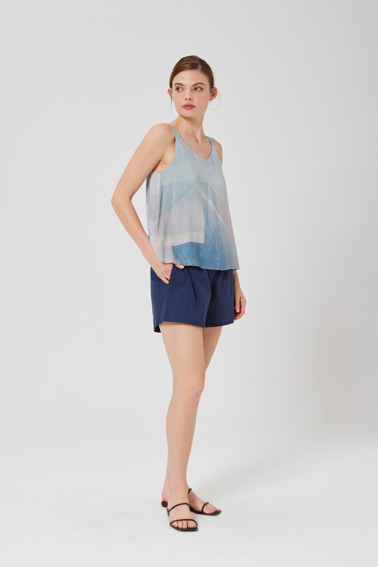 Frame Rayon Tent Top