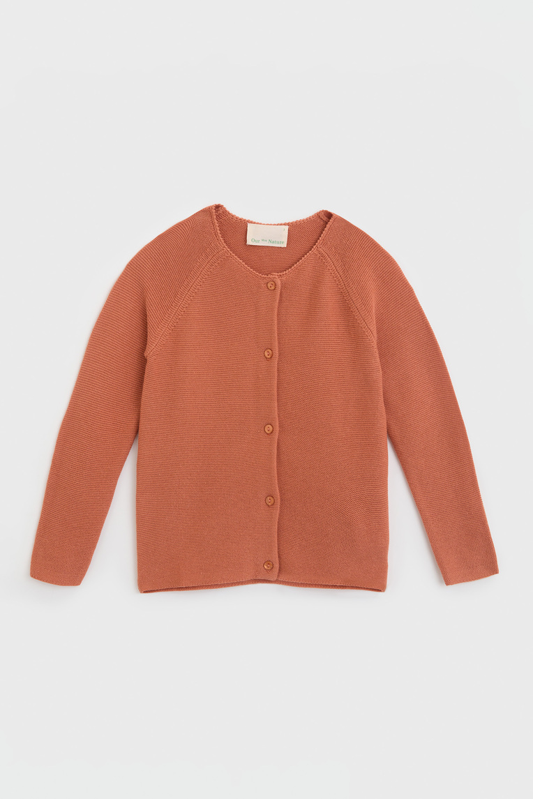 Mini Raglan Knit Cardigan