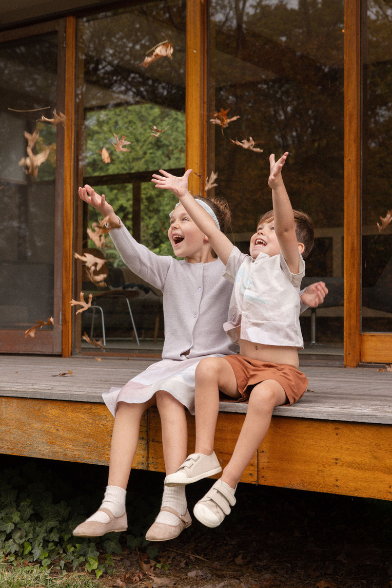 Mini Raglan Knit Cardigan