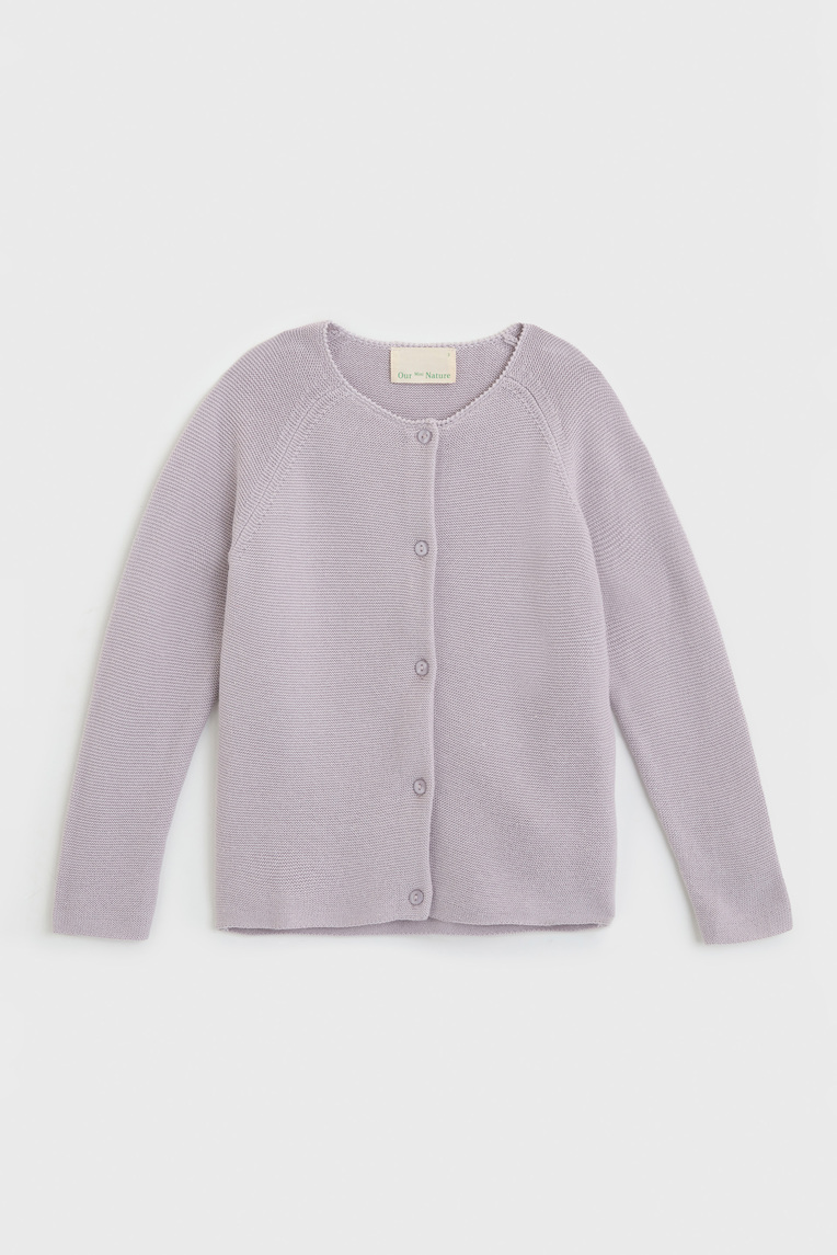 Mini Raglan Knit Cardigan