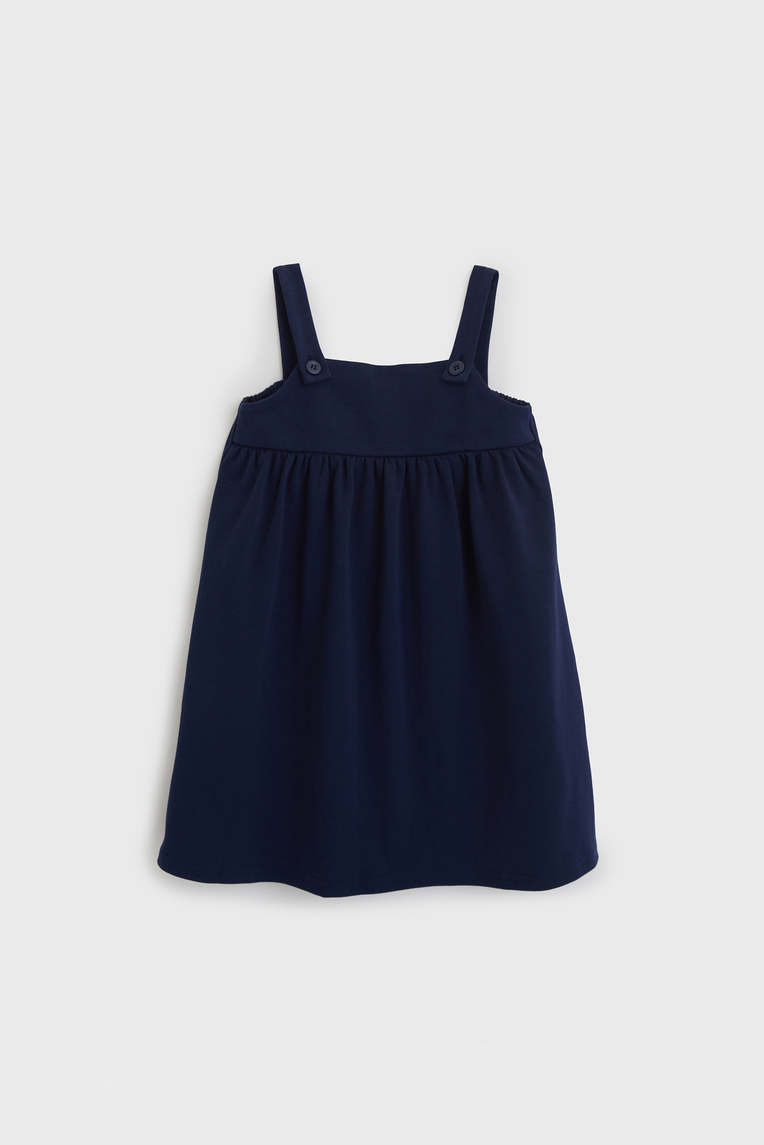 Cotton Jersey Pinafore Dress