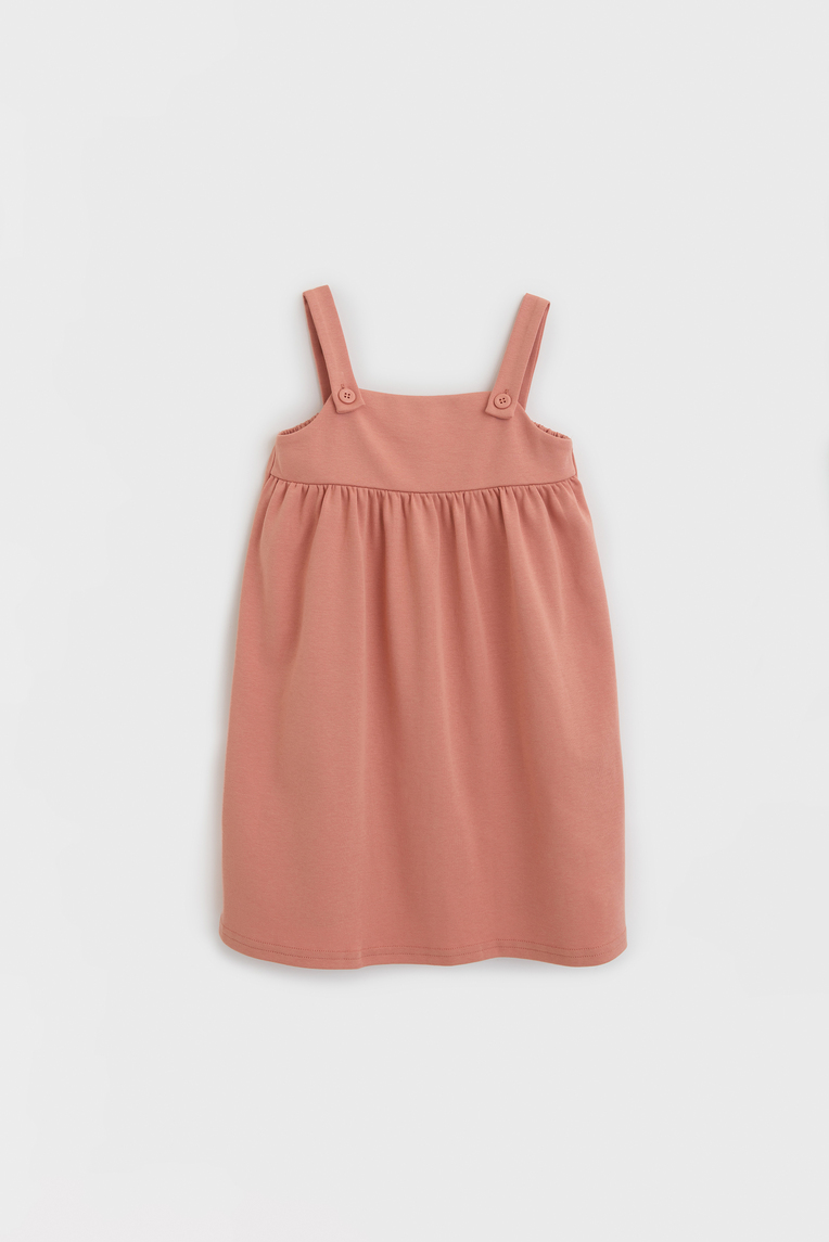 Cotton Jersey Pinafore Dress