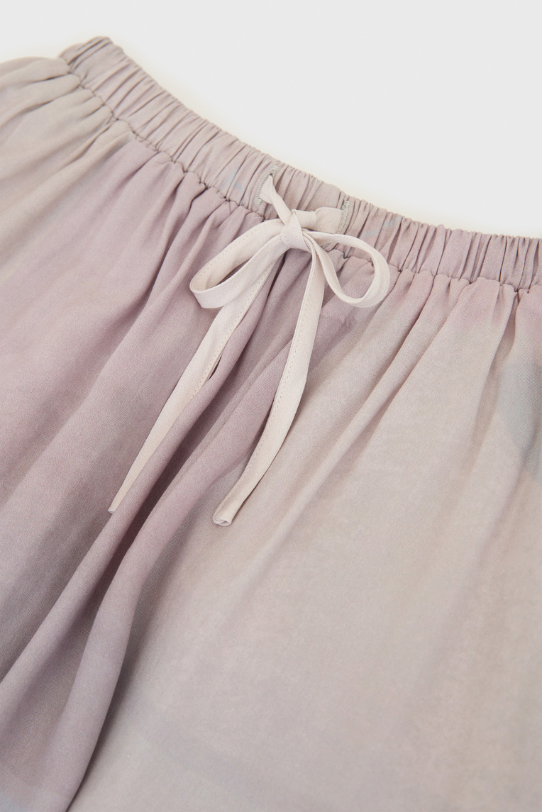 Frame Gathered Skirt