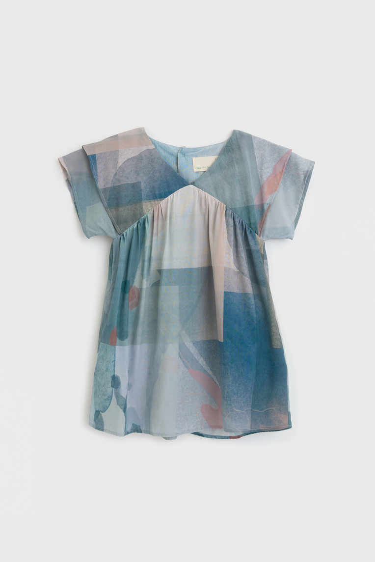 Frame Flutter Sleeve Dress