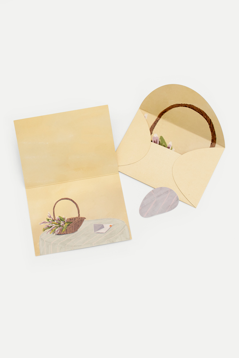 Flowers on a Table Greeting Card Set