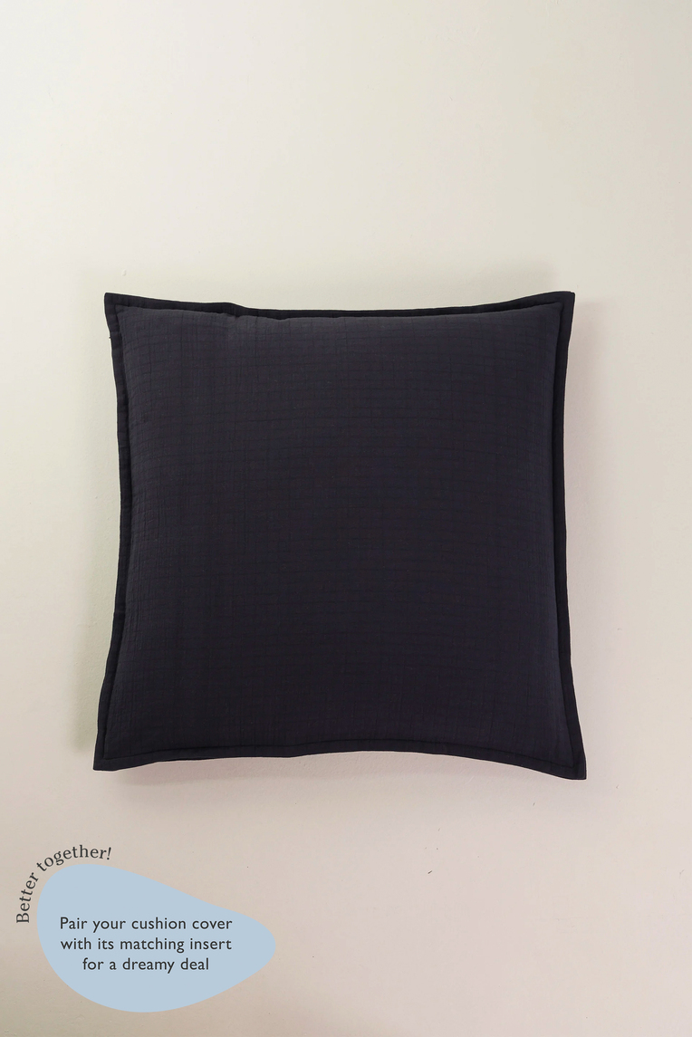 Cotton Gauze Oversized Cushion Cover