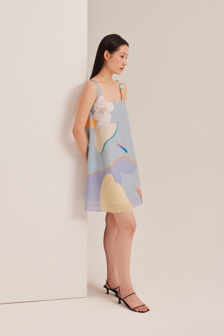 Fairground Mini Swing Dress