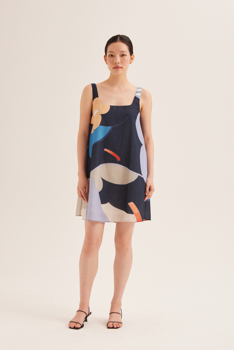 Fairground Mini Swing Dress