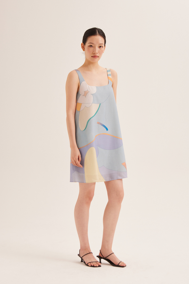 Fairground Mini Swing Dress