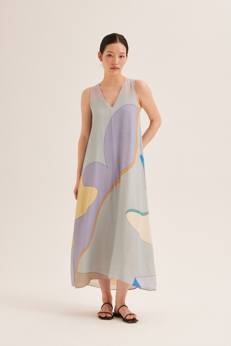 Fairground Two-Way Twist Knot Dress