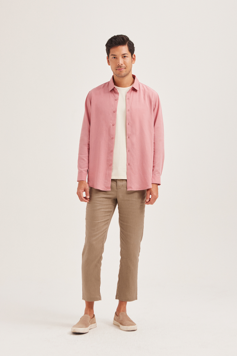 Lyocell Long Sleeve Shirt