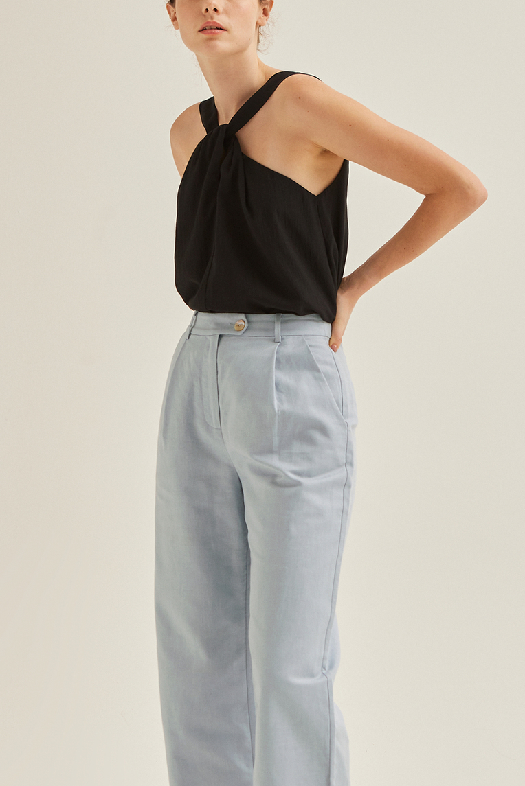 Linen Full-Length Pants