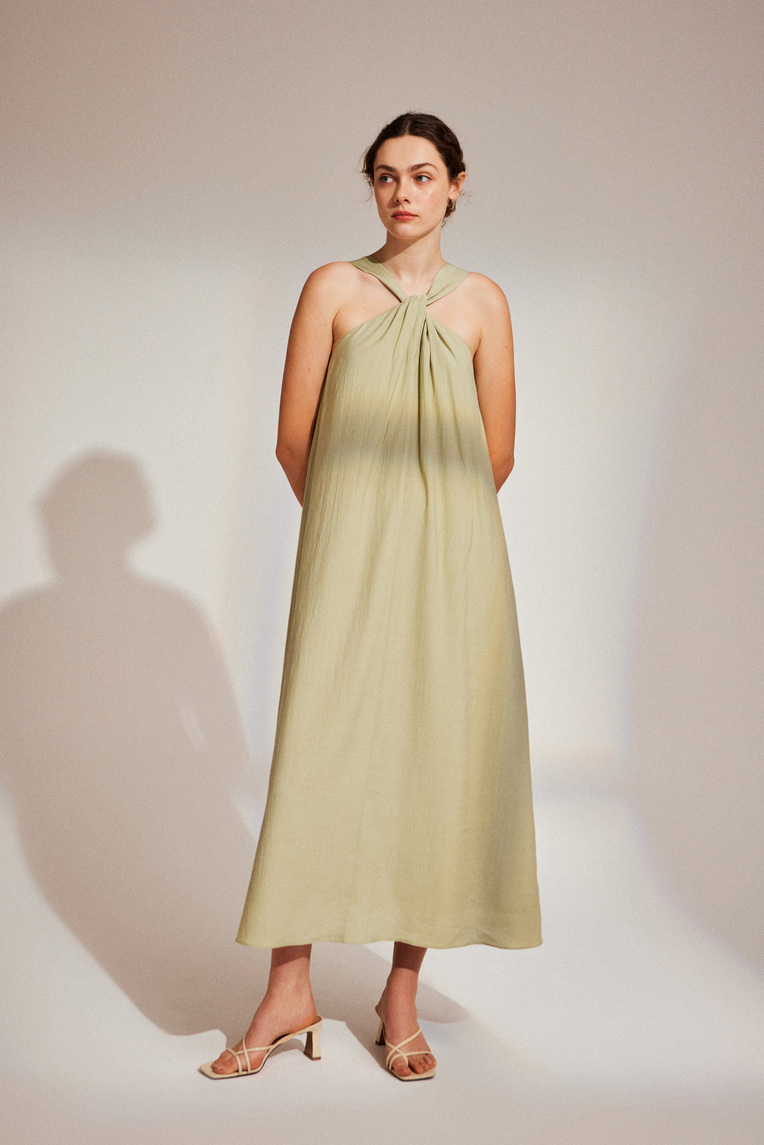 Two-Way Twist Knot Maxi Dress