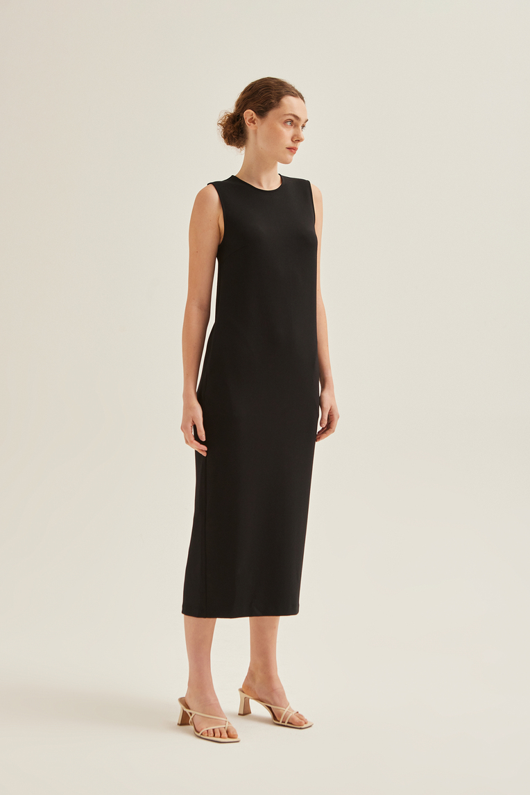 Jersey Midi Dress