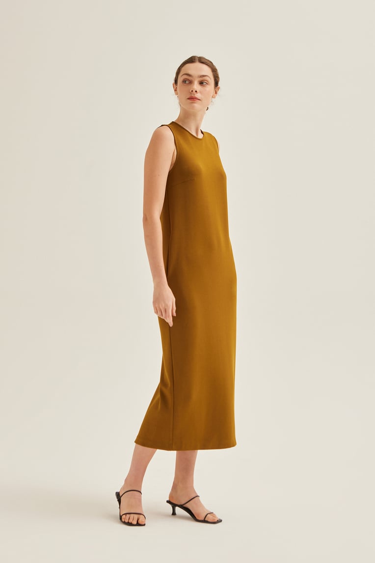 Jersey Midi Dress