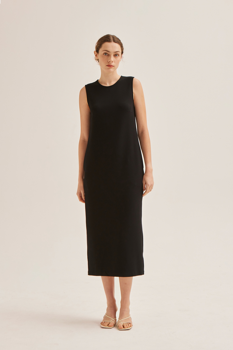 Jersey Midi Dress