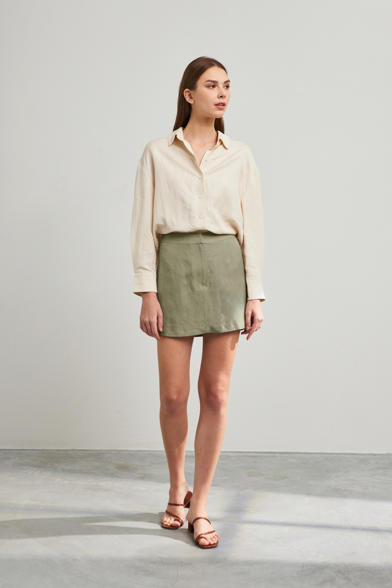 Linen Oversized Shirt
