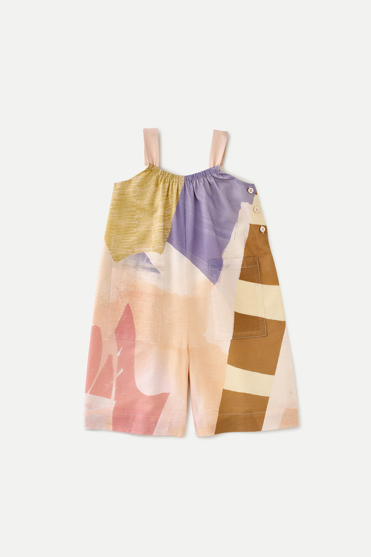 La Risa Gathered Jumpsuit