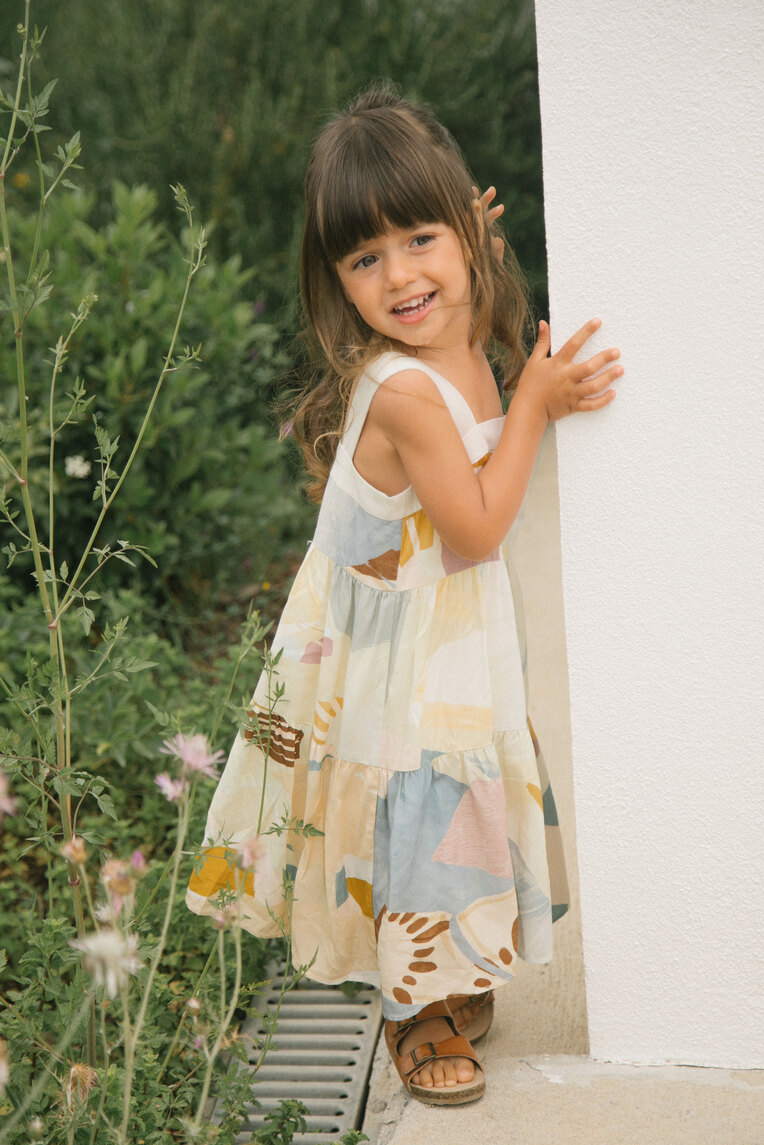 La Risa Mini Tiered Dress