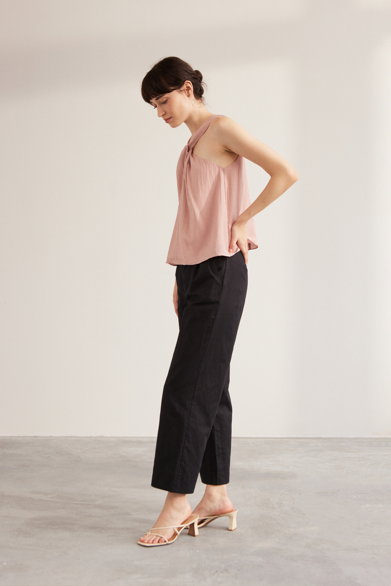 Linen Full-Length Pants
