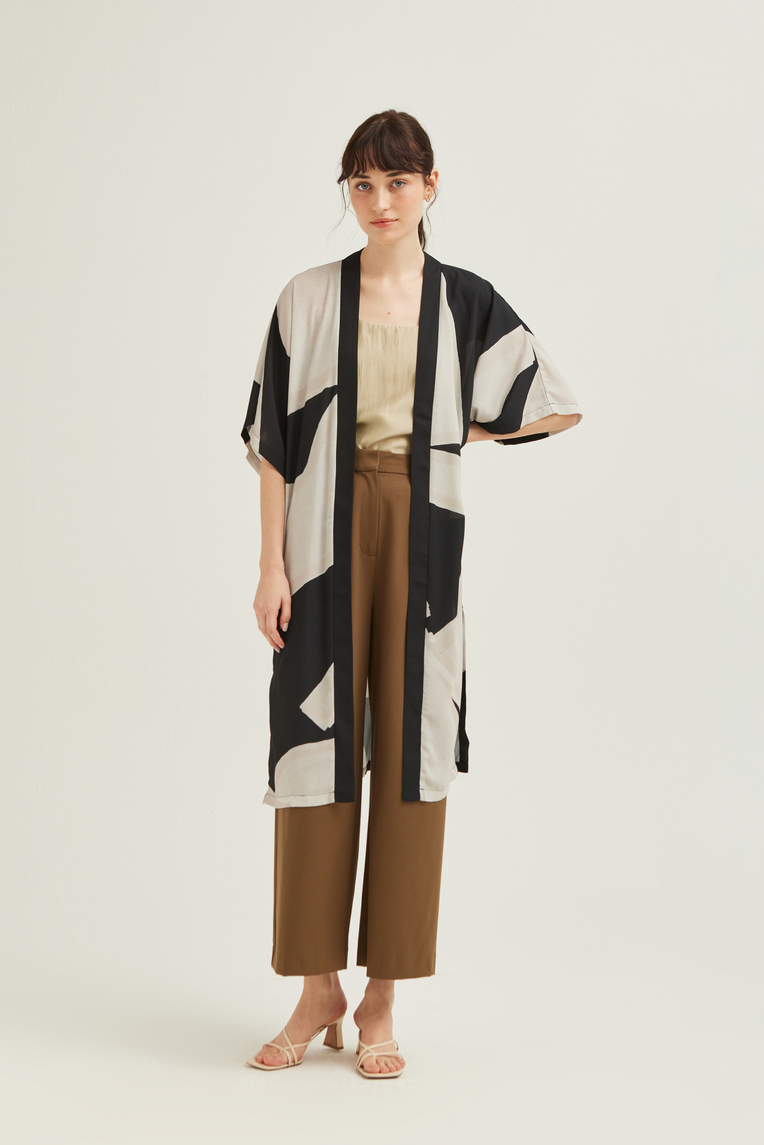 Dialogue Longline Duster