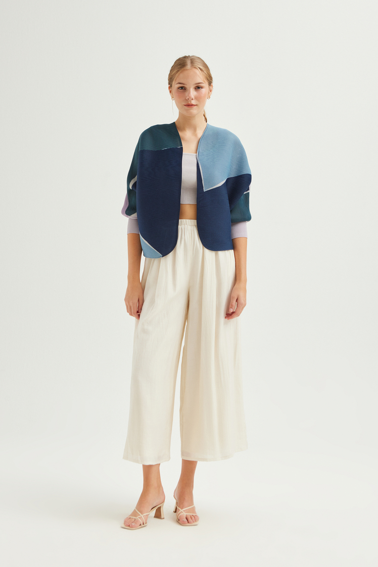 Interlude Plissé Pleated Shrug